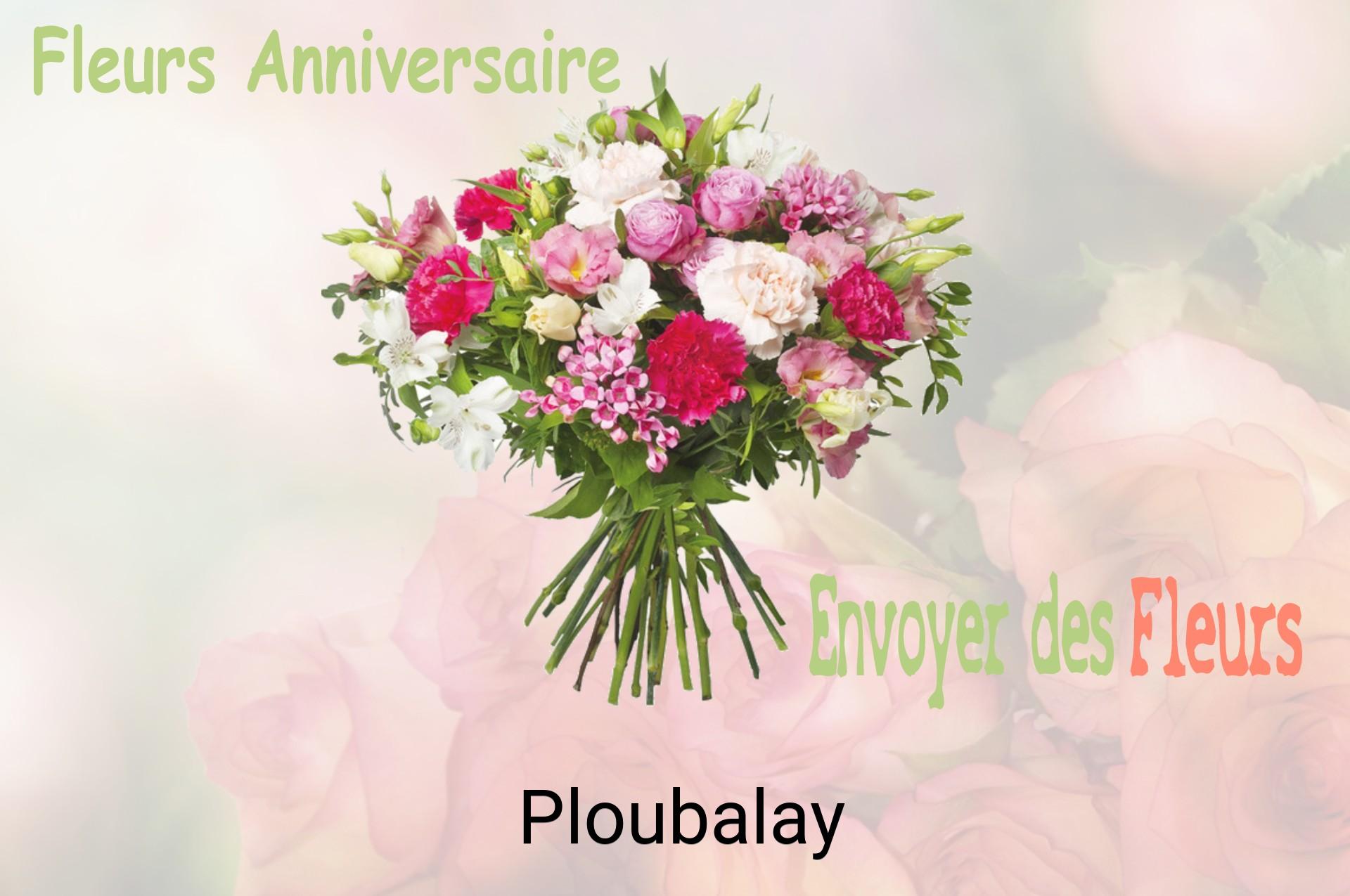 Bouquet de fleurs d’anniversaire livré à Ploubalay